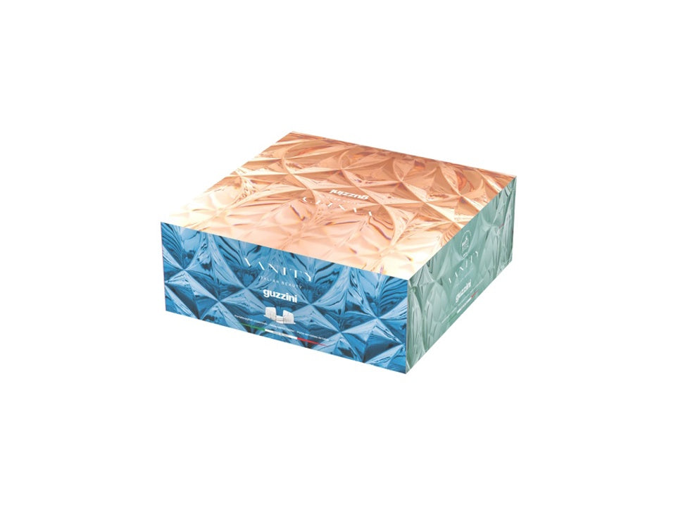 'VANITY' Horizontal Napkin Holder Denim Blue