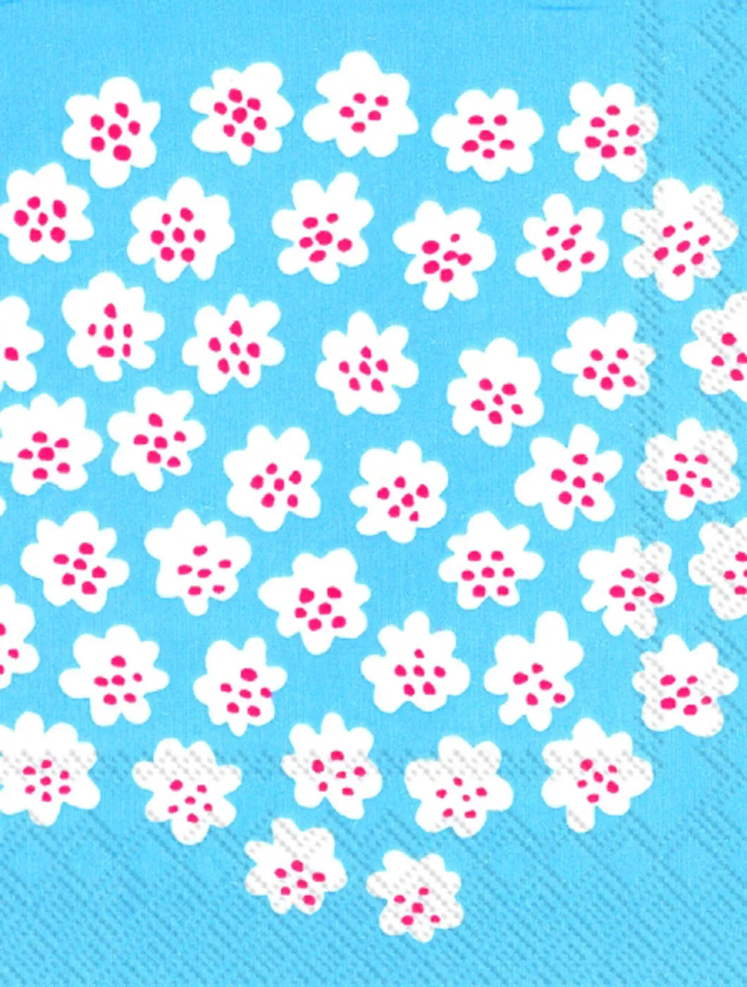 lunch paper napkin Marimekko Puketti (Red)