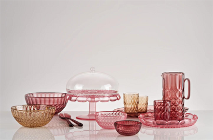 'VANITY' Pitcher & Lid Mauve