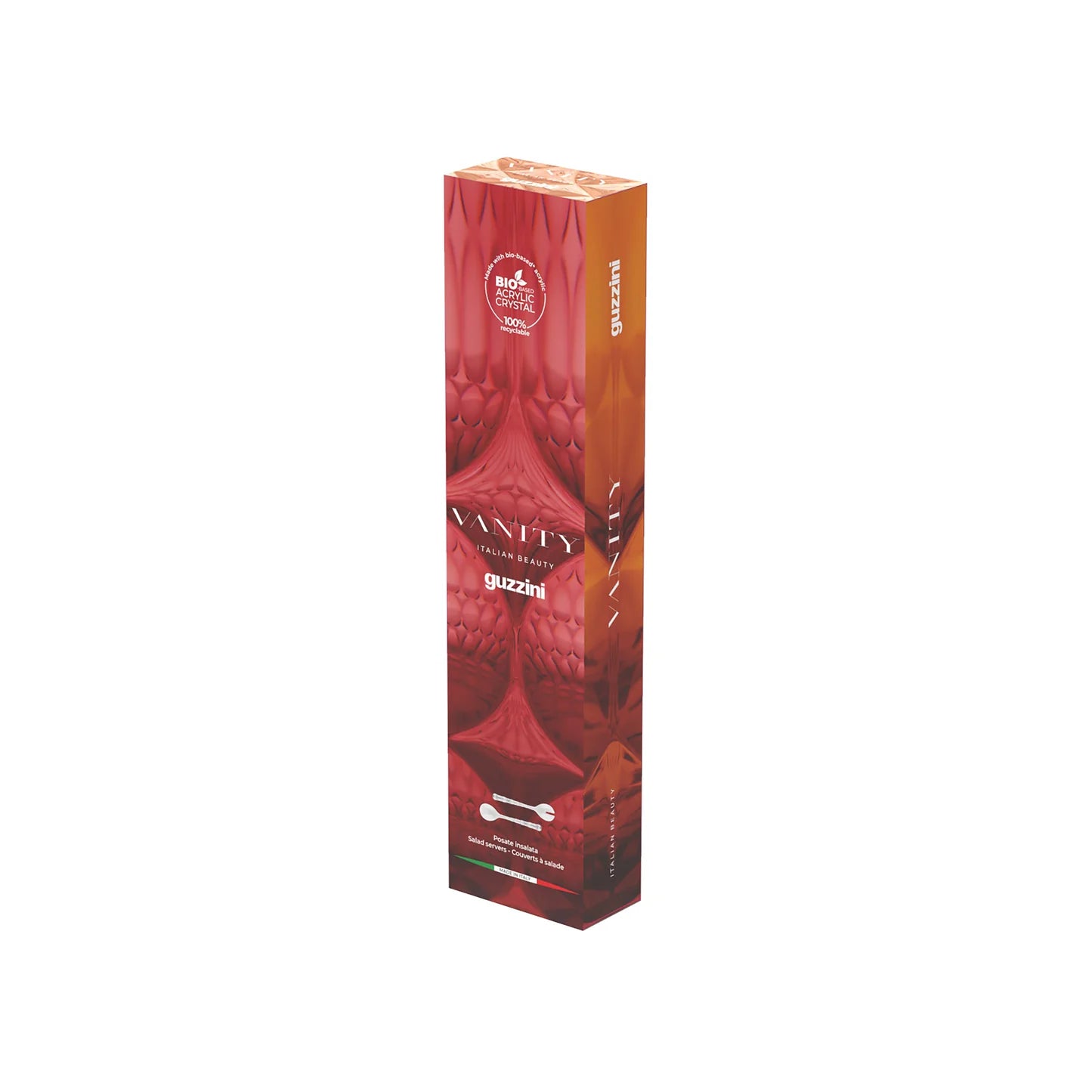 'VANITY' Salad Servers Caramel