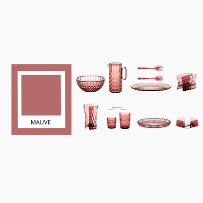 'VANITY' Horizontal Napkin Holder Mauve